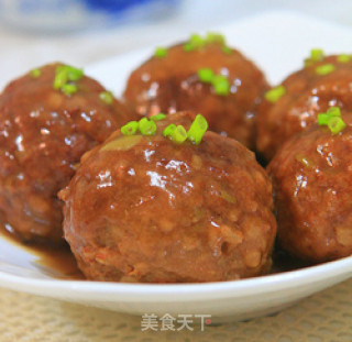馒头四喜丸子的做法步骤：12