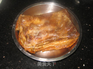 家常扣肉的做法步骤：4