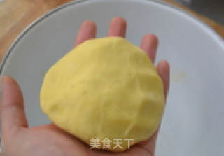 加了果仁的-【豆沙一口酥】的做法步骤：7