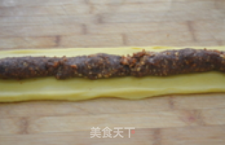 加了果仁的-【豆沙一口酥】的做法步骤：13