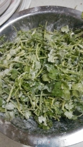 蒸香菜的做法步骤：5