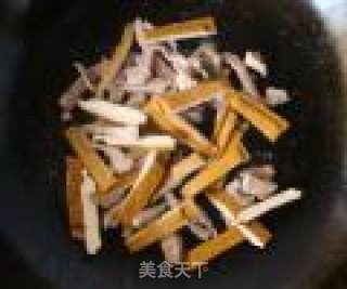 红豆干炒肉丝的做法步骤：5