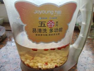 枸杞薏米豆浆的做法步骤：4