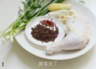 椒麻鸡的做法步骤：1