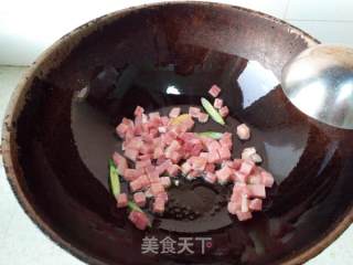 清炒肉青豆的做法步骤：4