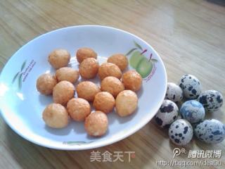 家常四喜小炒--素炒虎皮鹌鹑蛋的做法步骤：2