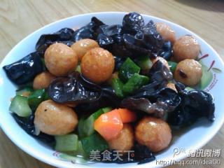 家常四喜小炒--素炒虎皮鹌鹑蛋的做法步骤：9