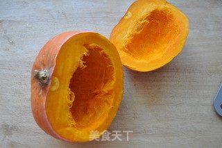 南瓜椰果甜汤的做法步骤：2
