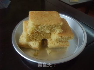 玉米蛋糕的做法步骤：7
