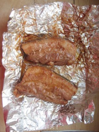 3元钱的秘密武器让面包机变烤箱轻松打造美味烤肉：香烤五花肉的做法步骤：11