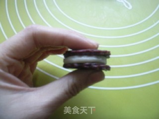 彩色”夹心“饼干的做法步骤：21
