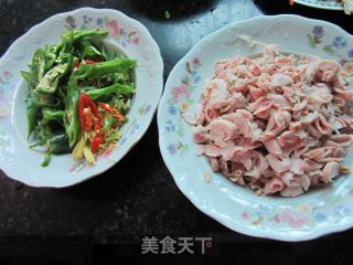 辣炒生肠的做法步骤：2