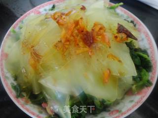 【菠菜拌粉皮】的做法步骤：7