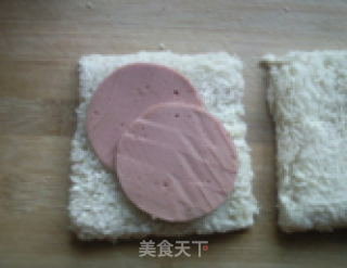 火腿口袋土司的做法步骤：4