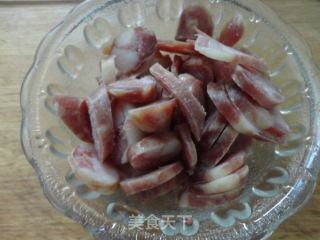 腊肠炒芹菜的做法步骤：5