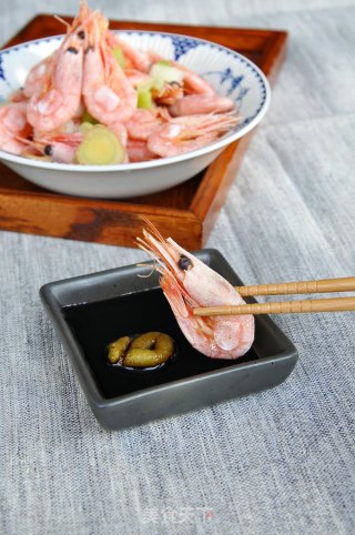 白灼北极虾的做法步骤：6