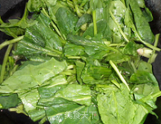 菠菜豆的做法步骤：2