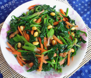 菠菜豆的做法步骤：9