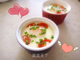 培根小番茄烤蛋的做法步骤：7