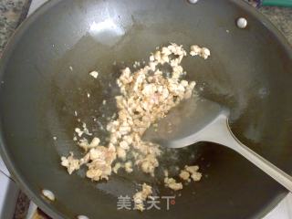 熏鱼鸡肉炒饭的做法步骤：5