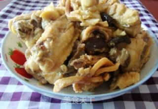 墨鱼香菇蒸鸡的做法步骤：9