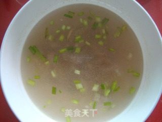 小时候的味道--瘦肉汤面的做法步骤：5