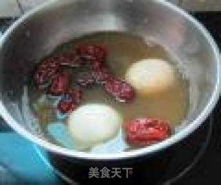 桂圆红枣蛋的做法步骤：5