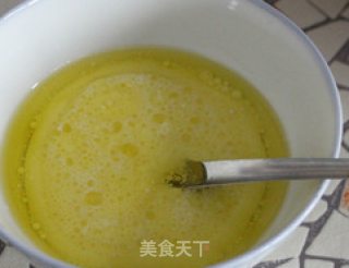 蜜红豆蛋白蛋糕的做法步骤：2