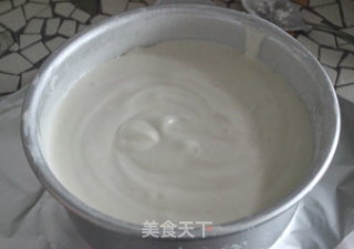 蜜红豆蛋白蛋糕的做法步骤：7