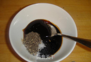 黑椒新西兰牛柳粒的做法步骤：3