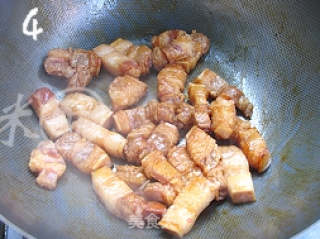 好吃不油腻——萝卜红烧肉的做法步骤：4