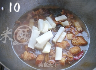 好吃不油腻——萝卜红烧肉的做法步骤：10