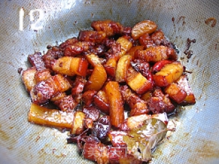 好吃不油腻——萝卜红烧肉的做法步骤：12