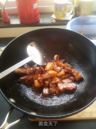 笋干红烧肉的做法步骤：6
