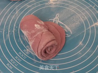 紫薯玫瑰花的做法步骤：10