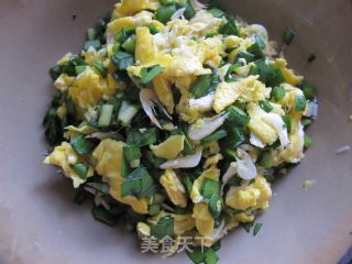 饺子皮韭菜盒子的做法步骤：7