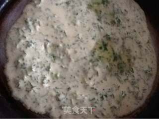 荠菜煎饼的做法步骤：8