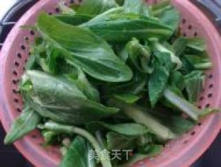 清炒小菜秧，简单又可口的做法步骤：1
