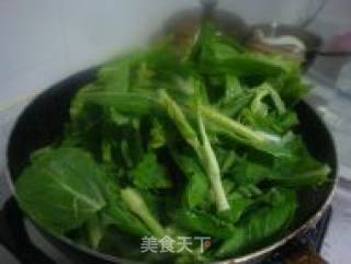 清炒小菜秧，简单又可口的做法步骤：3