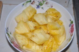菠萝炒鸡翅的做法步骤：5