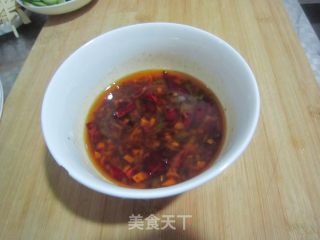 黄瓜豆腐皮拌豆芽的做法步骤：4