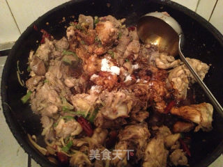 干烧鸡杂的做法步骤：5