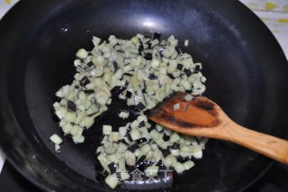 茄子炸酱的手擀鸡蛋面的做法步骤：5