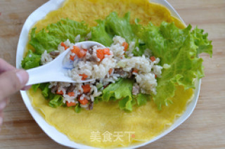 牛肉炒米饭的做法步骤：11