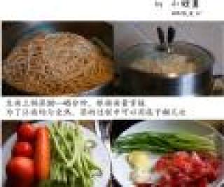 河南风味蒸卤面的做法步骤：1