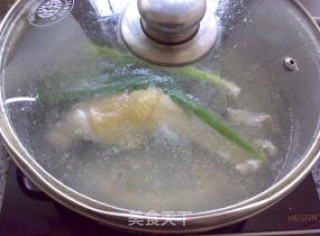 鸡腿白菜汤的做法步骤：7