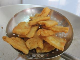 【盐酥鱼片】的做法步骤：7