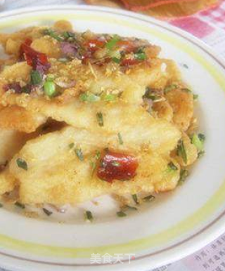 【盐酥鱼片】的做法步骤：11