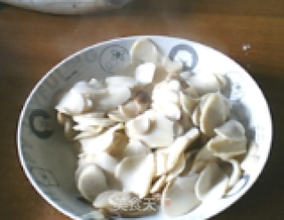 家常杏鲍菇炒鸡肉的做法步骤：6