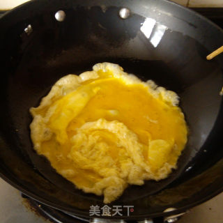 时令菜之春笋炒鸡蛋的做法步骤：5